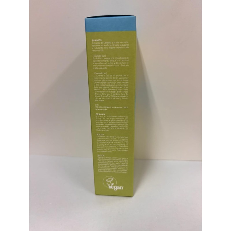 ORJENA Relief Dream Cica Overnight_Mask Sleeping_Pack Basado en fórmula vegana,