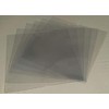 10" inch Vinyl Record 140 Micron PVC Stitched Clear Sleeves