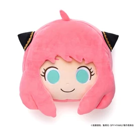 Mocchi-Mocchi-Style SPY x FAMILY Face Shaped Plush Pillow (Anya Forger) Height: Approx. 14.6 inches (37 cm)
