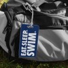 Swimming Luggage & Bag Tag | Eat Sleep Swim |