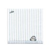 Towel Museum mofusand Striped Towel Handkerchief, Blue, Shark Cat Cute,
