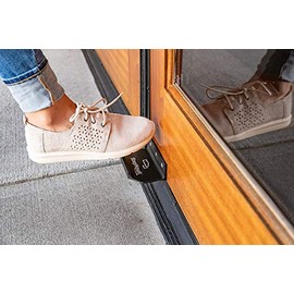 StepNpull Hands Free Door Opener â 4pk No Touch Door Foot Pull & Commercial Touchless Door Opener Tools for Bathroom (Black - 4 Count)