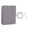 Grounding Pillowcase with Grounding Cord for Better Sleep Silver Fiber