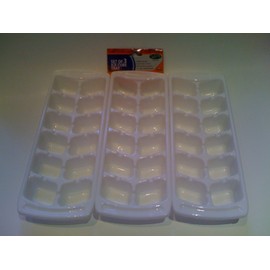 New Set of 3 Ice Cubes Maker Refrigerator Buckets