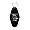 Jgrprlq Funny Keychain for Men Women, Where the Fck Are