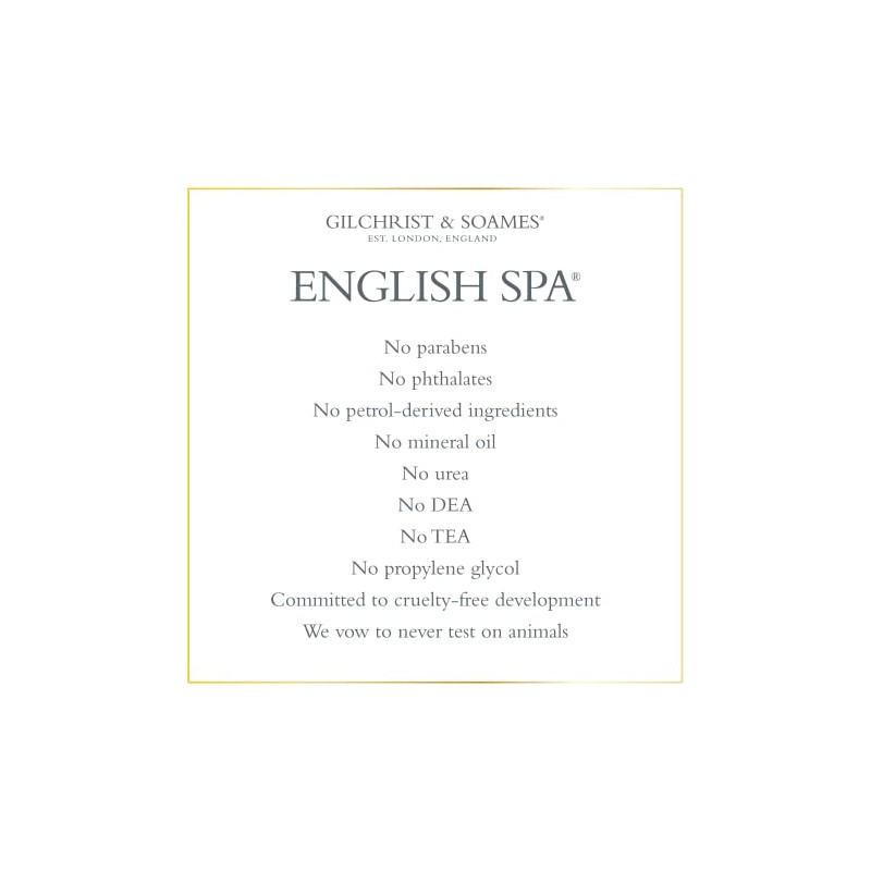 Gilchrist Soames- Champú English Spa - 15.5oz - Notas cítricas