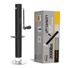 Pafessa Trailer Tongue Jack 2000lb Lift Capacity A-Frame 15" Sidewind Jack for RV Camper