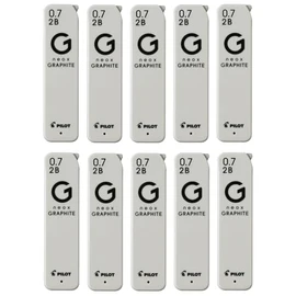 PILOT 10HRFG072B Sharp Refills Neox Graphite 0.7mm 2B 10pcs