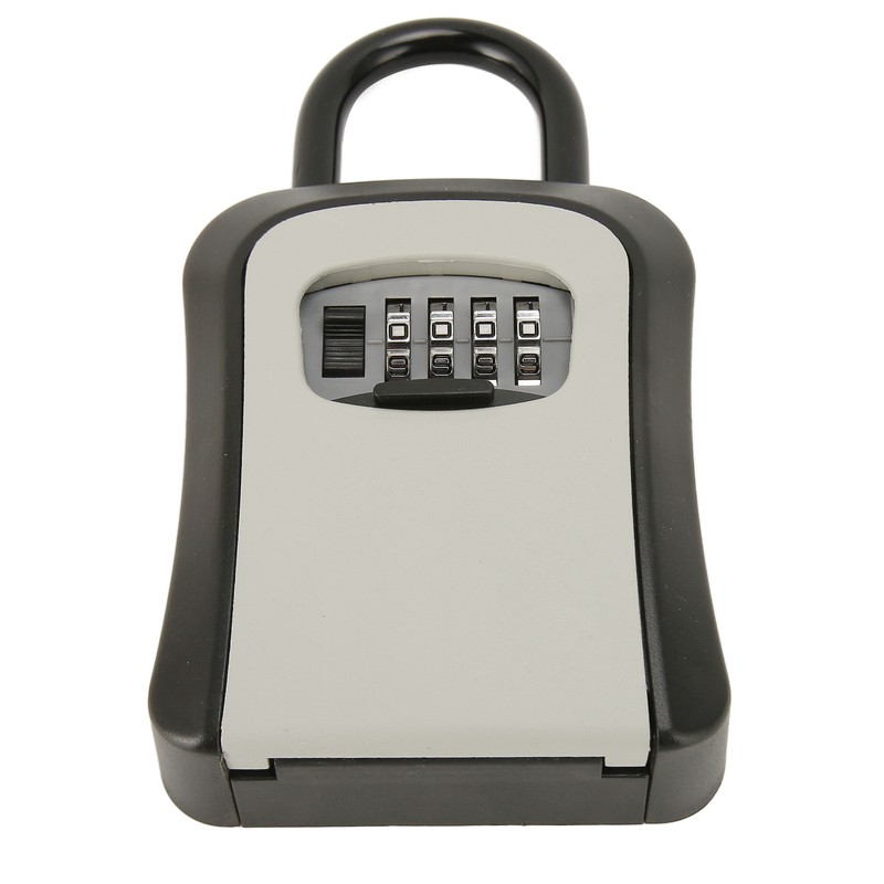 Wall Mounted Key Lock Box Resettable Code Safe Portable Combination