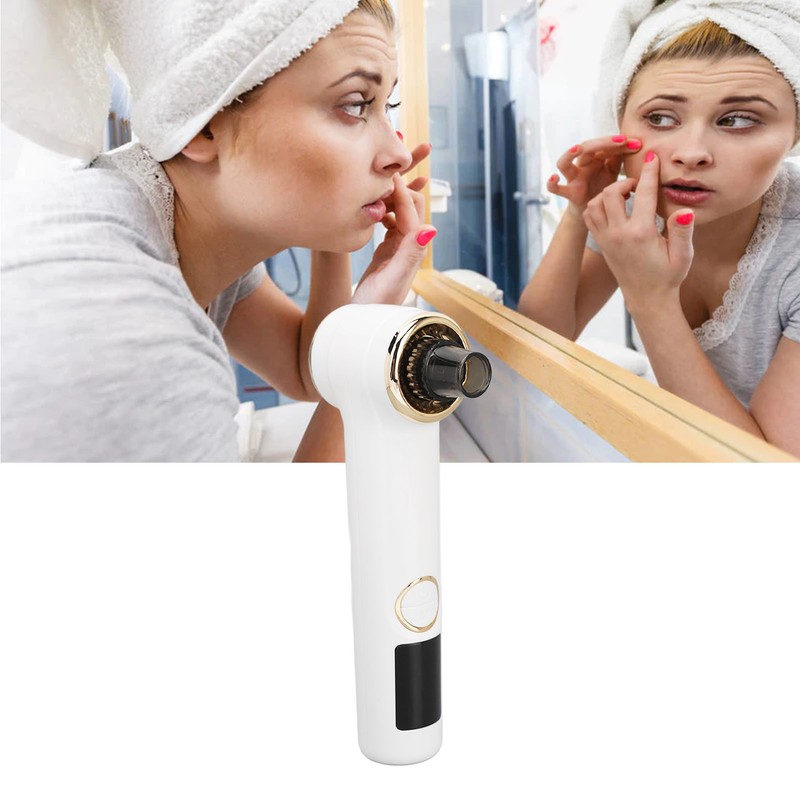 Facial Pore Cleaner Tools Hot Compress Pore Vacuum Electric Blackhead