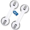 Barra de Agarre de Seguridad para Baño, 2 PCS Potentes