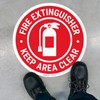 Sigo Signs, Fire Extinguisher Keep Area Clean