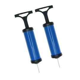 Abaodam 2Pcs Inflator Pump for Soccer Basketball Volleyball Portable Ball Pump with Needle Random Color Compact Design Lightweight Easy to Use