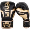Venum Elite Guantes de Boxeo - Negro/Dorado