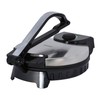 Brentwood Electric Tortilla Maker Non-Stick, 10-inch, Brushed Stainless Steel/Black