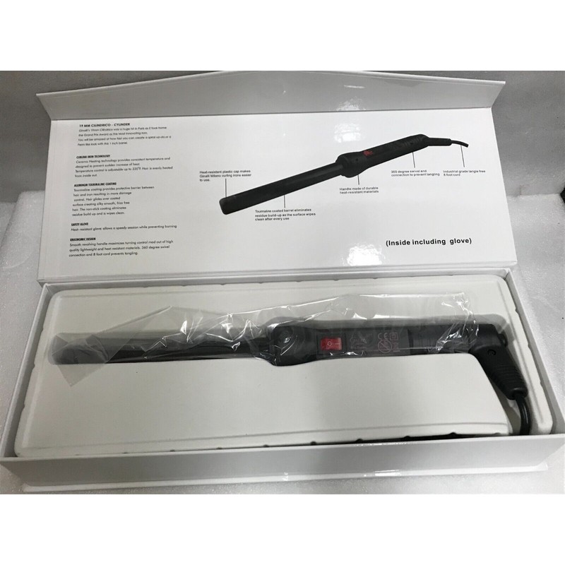 Ginalli Milano Genuine Curling Iron Black - Ginalli Milano