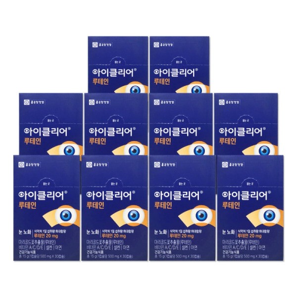 Chong Kun Dang Health iClear Lutein 500mg 30 Capsules 10ea/mj