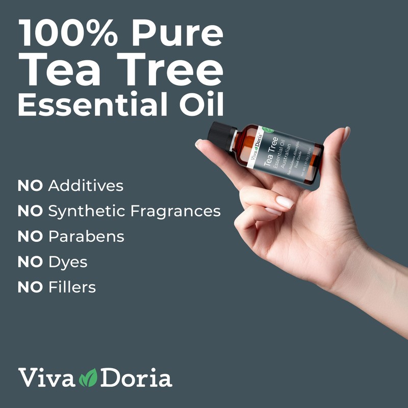 Viva Doria Tea Tree Oil, 100% Pure, Natural, Australian Tea