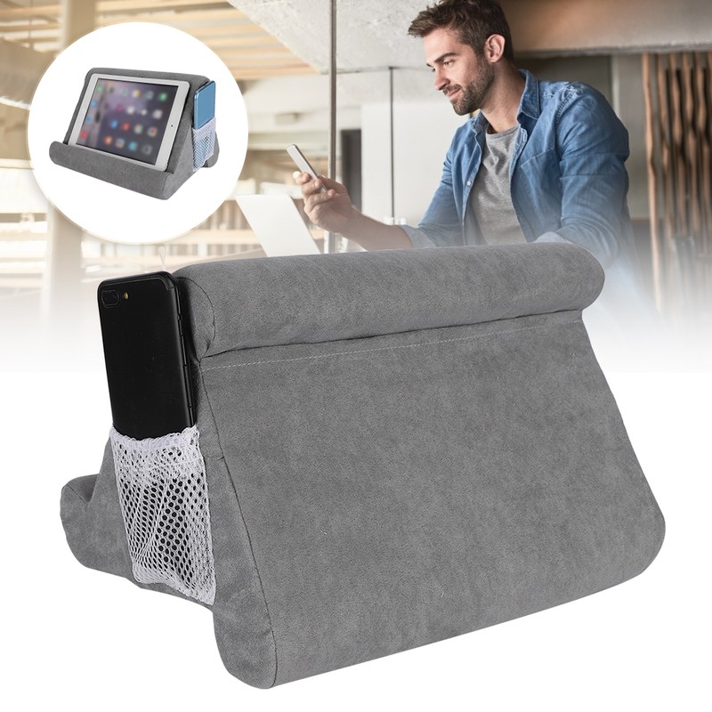 Multi Angle Reading Holder Desktop Stand Soft Pillow for Mobile