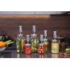 Jillmo Fermentation Lids for Wide Mouth Mason Jars, Stainless Steel