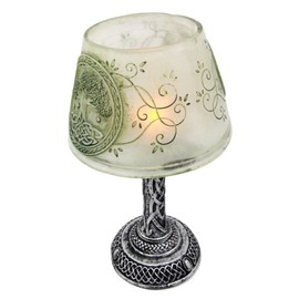 Atlantic Collectibles Celtic Tree of Life Mini LED Night Light Figurine 7"H Table Courtesy Lamp