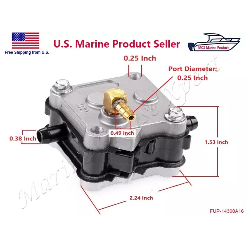STX Fuel Pump Mercury Outboard 30 40 45 50 55