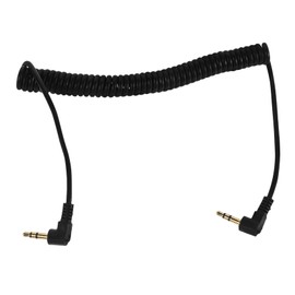 jojofuny Coiled Male to Male Aux Cable Flexible Stereo Audio Cord for Phones Tablets and Speakers Retractable Spring Design for Sound Quality