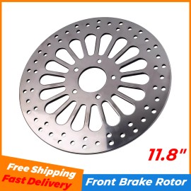 motor_parts2024 11.8inch Front Brake Rotor For Harley Touring Electra Glide Road King 2008