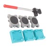 Triangle Heavy Duty Furniture Lifter Iron ABS PVC Furniture Moving
