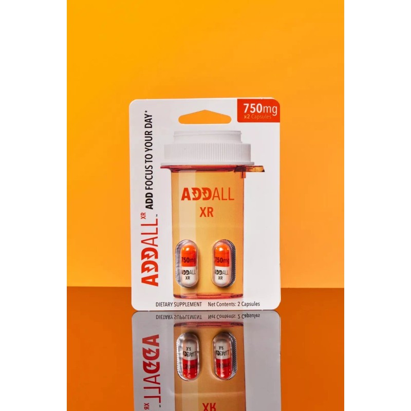 AddAll XR 750mg, Energy Focus Concentration, 5 Packs - 10