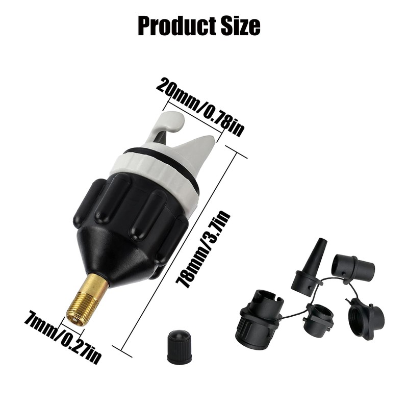 Sup Valve Adapter, Sup Pump Adapter, Sup Pump Adapter with