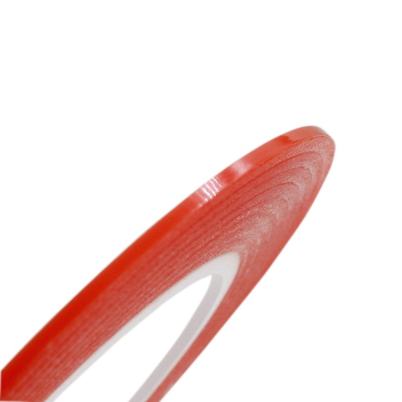 GENNEL 3mm x 25M Clear Thin Double Sided Strong Adhesive