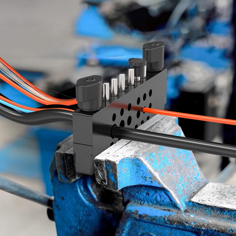 Split-Type Scrap Copper Wire Stripper Machine Kit with 6 Tungsten