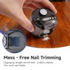 Electric Nail Clipper(Grinding Style, Not Cutting) with LED Light &