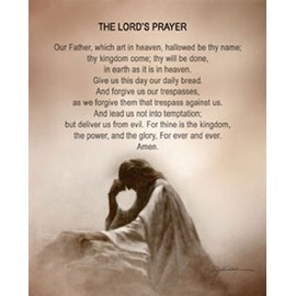 Lord's Prayer - Poster by Danny Hahlbohm (8 x 10)