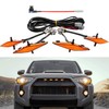 SEVEN SPARTA 4 PCS Grill Led Lights Compatible with Toyota