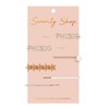Phi Sigma Sigma - Sorority Hair Clips - 6/pack