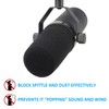YOUSHARES SM7B Pop Filter for Shure SM7B Mic, SM7B Windscreen