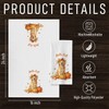 Fall Golden Retriever Kitchen Dish Towel, Golden Retriever Gift