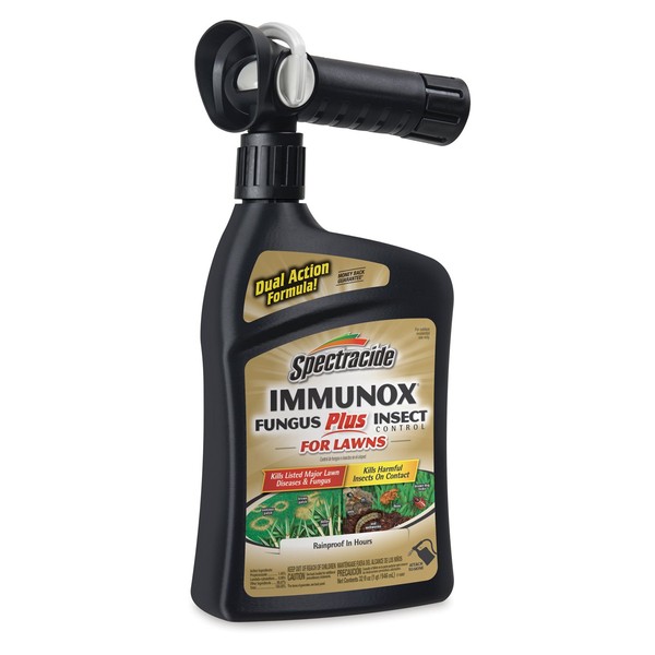 Spectracide Immunox Fungus Plus Insect Control For Lawns, Ready-to-Spray, 32 fl oz