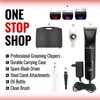 SIMPLYSHEAR Premium Dog Clippers for Grooming, High-Performance 2-Speed Corded Shears,