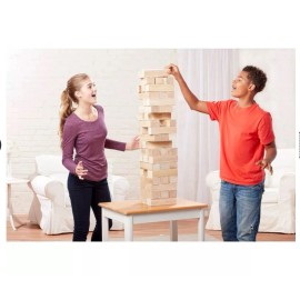 Cardinal Giant Sized Jumbling Tower Block Game - Stack up to 4 feet!  Free Ship