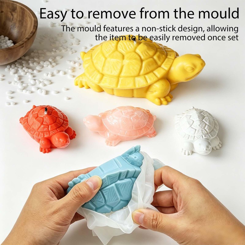 2PCS Turtle Resin Mold, Large Turtle Molds for Epoxy Resin,