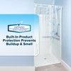 SlipX Solutions Protected Shower Stall Curtain Liner 54" x 78",