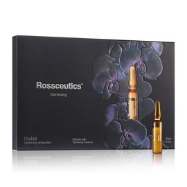 Rossceutics Orchid Ultimate Skin Tightening Essence - Hydrating Anti Aging Serum for Firming & Brightening Skin, Easyliance German Formula, Deep Moisture Anti Wrinkle Revitalizing Elasticity Boost