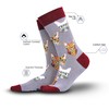 Cavertin Funny Socks for Women with Gift Box Cat Lover
