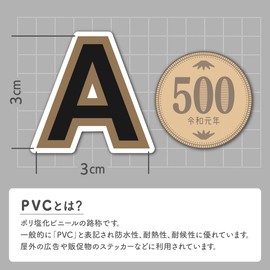 XIAXIN Waterproof PVC Alphabet Sticker Set Weatherproof Waterproof Roman Characters Nameplate Suitcase Nameplate Locker Indoor Outdoor Use TS-114 (1, Black X Gold)