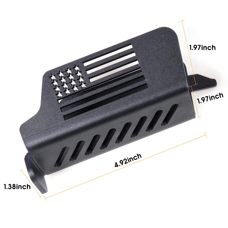 BESTAOO Door Hinge Front Foot Peg Rest Pedal for Ford