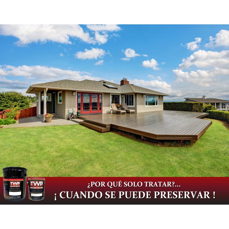 Amteco TWP 103 1 Gallon Dark Oak Exterior Wood Stain