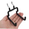 KONTONTY Heavy Duty Stainless Steel Pegboard Hooks 4 Small Padded